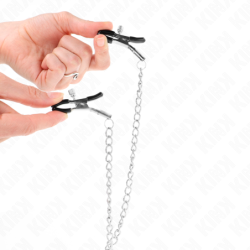 Nippelklemmen en Clitorisklemmen met Ketting 30 Cm Model 2