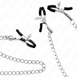 Nippelklemmen en Clitorisklemmen met Ketting 30 Cm Model 2