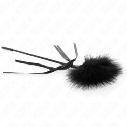 Plumes Chatouilleuses Avec Nœud 35 Cm