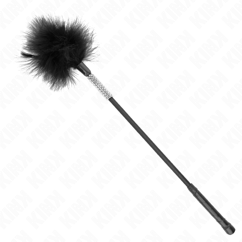 Plumas Para Cócegas Com Cabo De Diamantes De Imitação 50 Cm