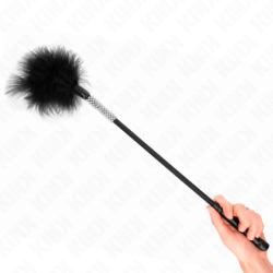 Plumas Para Cócegas Com Cabo De Diamantes De Imitação 50 Cm