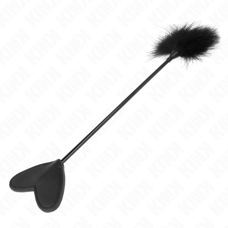Plumas Para Cócegas Com Paleta De Coração 31 Cm