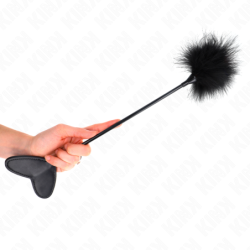 Plumas Para Cócegas Com Paleta De Coração 31 Cm