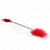 Plumas Para Cócegas Com Palheta Formato De Rosa 38 Cm