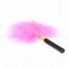 Perie na šteklanie Kov Zlatá Fuchsia 18 cm