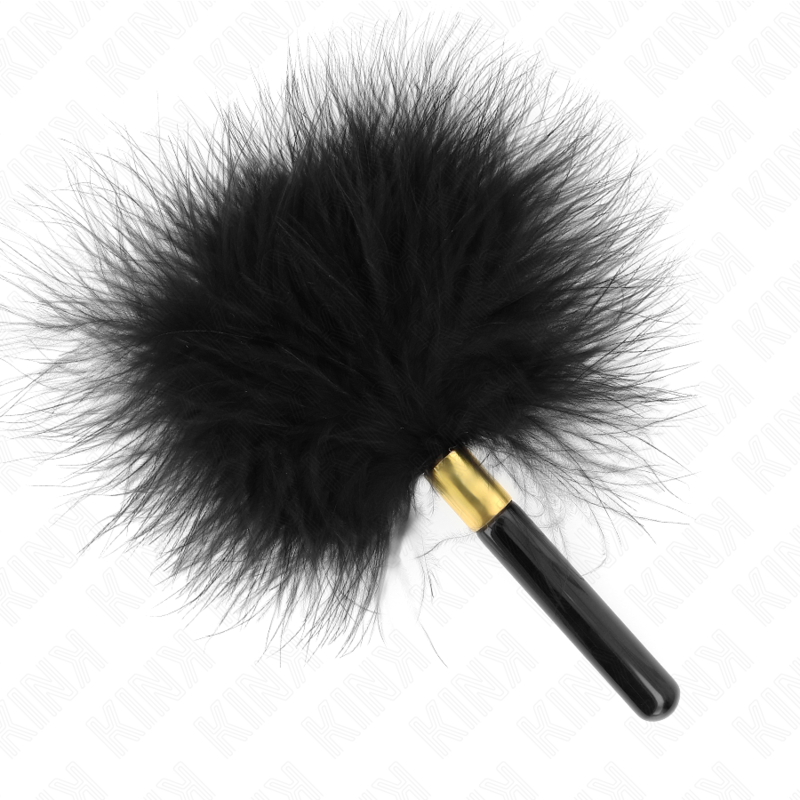 Melnas Zelta Metāla Spalvas Kutināšanai 18 Cm