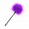 Plumas Para Cosquillas Morado Usado Para El Kit Bondage 27 Cm