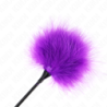 Plumes Pour Chatouilles Violettes Utilisées Pour Le Kit Bondage 27 Cm