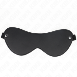 Faux Leather Blindfold With 2 Rivets 23 X 9.5 Cm