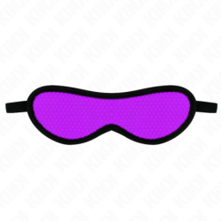 Scale Texture Blindfold With Covered Edge Purple 20 X 7 Cm