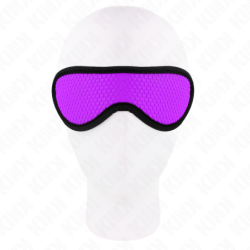 Scale Texture Blindfold With Covered Edge Purple 20 X 7 Cm