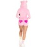 Body Teddy Samt Rosa M