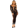 Must pahkluuni Bodystocking Reckless