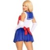 Sexy Multicolor Sailor Costume S
