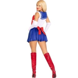 Sexy Multicolor Sailor Costume S