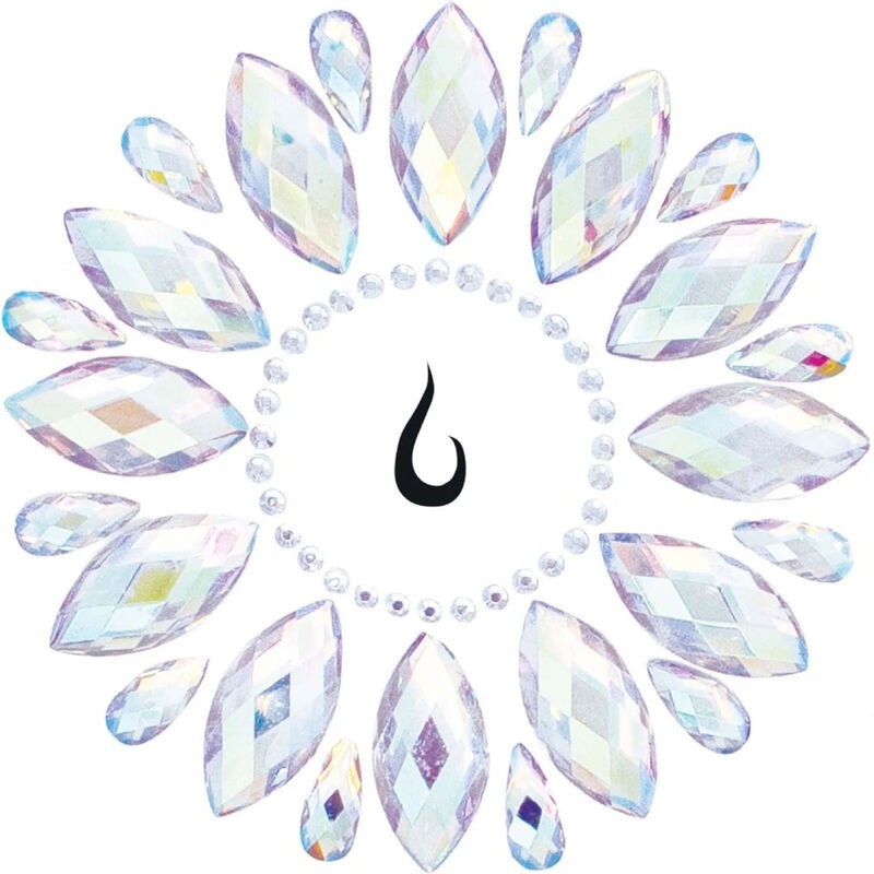 Fleur Joyau Adhésif Pour Le Corps