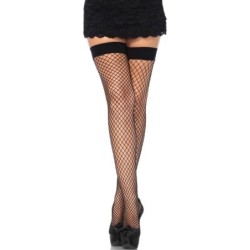 Zwarte Netkousen One Size