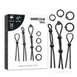 Set od 7 Fleksibilnih Silikonskih Prstena