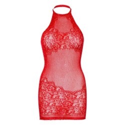 Mini Vestido Com Pedraria Tamanho Único - Vermelho