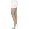 Collant a rete in lycra blu