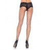 Meias de Rede com Short de Renda