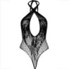 Teddy Halter Com Renda Preta