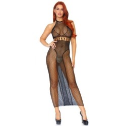 Vestido em Rede com Costas Descobertas T.U.