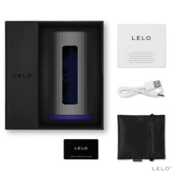 F1S V2 Masturbador Com Tecnologia Sdk Azul e Metal