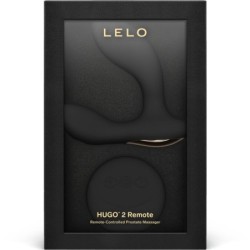 Hugo 2 Masseur de Prostate Télécommandé Noir