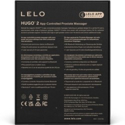 Hugo 2 Prostatas masētājs Melns