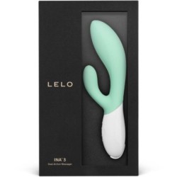 Ina 3 Vert Vibromasseur Rabbit Luxe Vert d'Eau