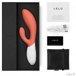 Ina 3 Vibratore Rabbit Lusso Corallo