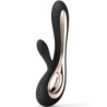 Soraya 2 Preto Vibrador Rabbit