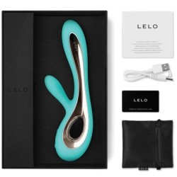Soraya 2 Vibrator Rabbit Verde Aqua