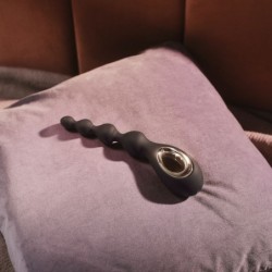 Soraya Beads Anal Massager Svart