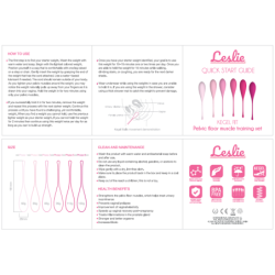 Kegel Fit Beckenboden Trainer 6 Gewichte