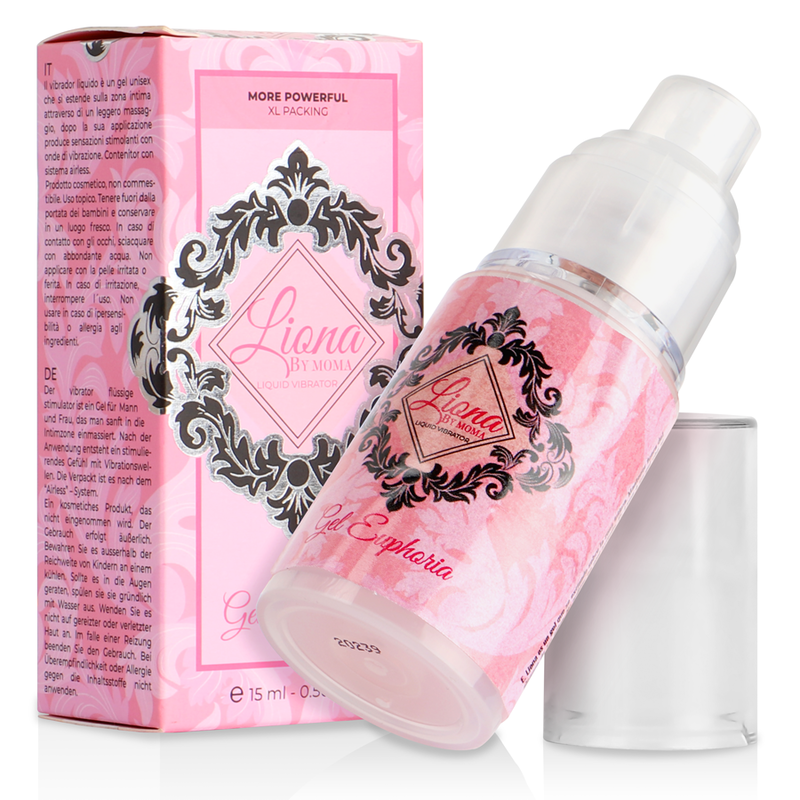 Vibrator Vloeistof Euphoria Gel 15 Ml