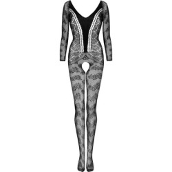 Cordill Lc 17357 Bodystocking Crotchless Fekete Egy Méret