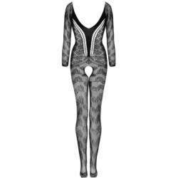 Cordill Lc 17357 Bodystocking Crotchless Črna Univerzalna Velikost