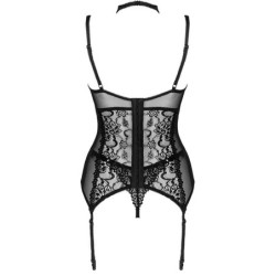Giellandra For The Senses Collection Korset + Trusse Sort L/Xl