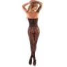 Hacint Lc 17342 Bodystocking Crotchless Crni Univerzalna Veličina