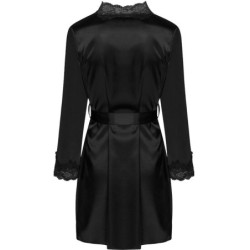 Jacqueline Lc 90249 Халат + Риза + Прашки Черен S/M