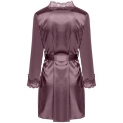 Jacqueline Lc 90249 Szlafrok + Koszula + Majtki Fiolet L/Xl