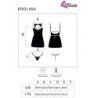 Krolina Lc 90734 Chemise + Tanga Svart L/Xl