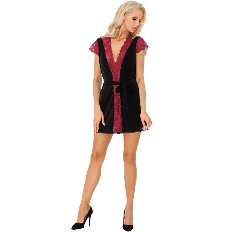 Kumiko Lc 90428 Košeľa + Nohavičky Čierna L/Xl