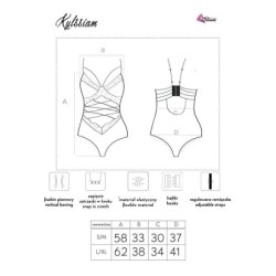Kylssiam Lc 90613 Črno Bodijsko Obleko L/Xl