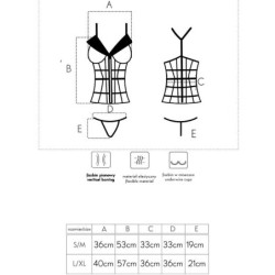 Laura Lc 20215 Fűző + Tangabugyi L/Xl