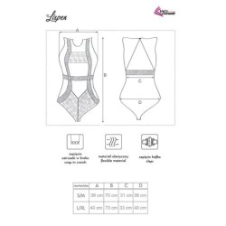 Lixpen Lc 90612 Melns Bodijs S/M