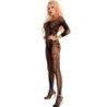 Monata Lc 17325 Bodystocking Crotchless Melns S/L