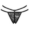 Nomade String Kruisloos Zwart L/Xl